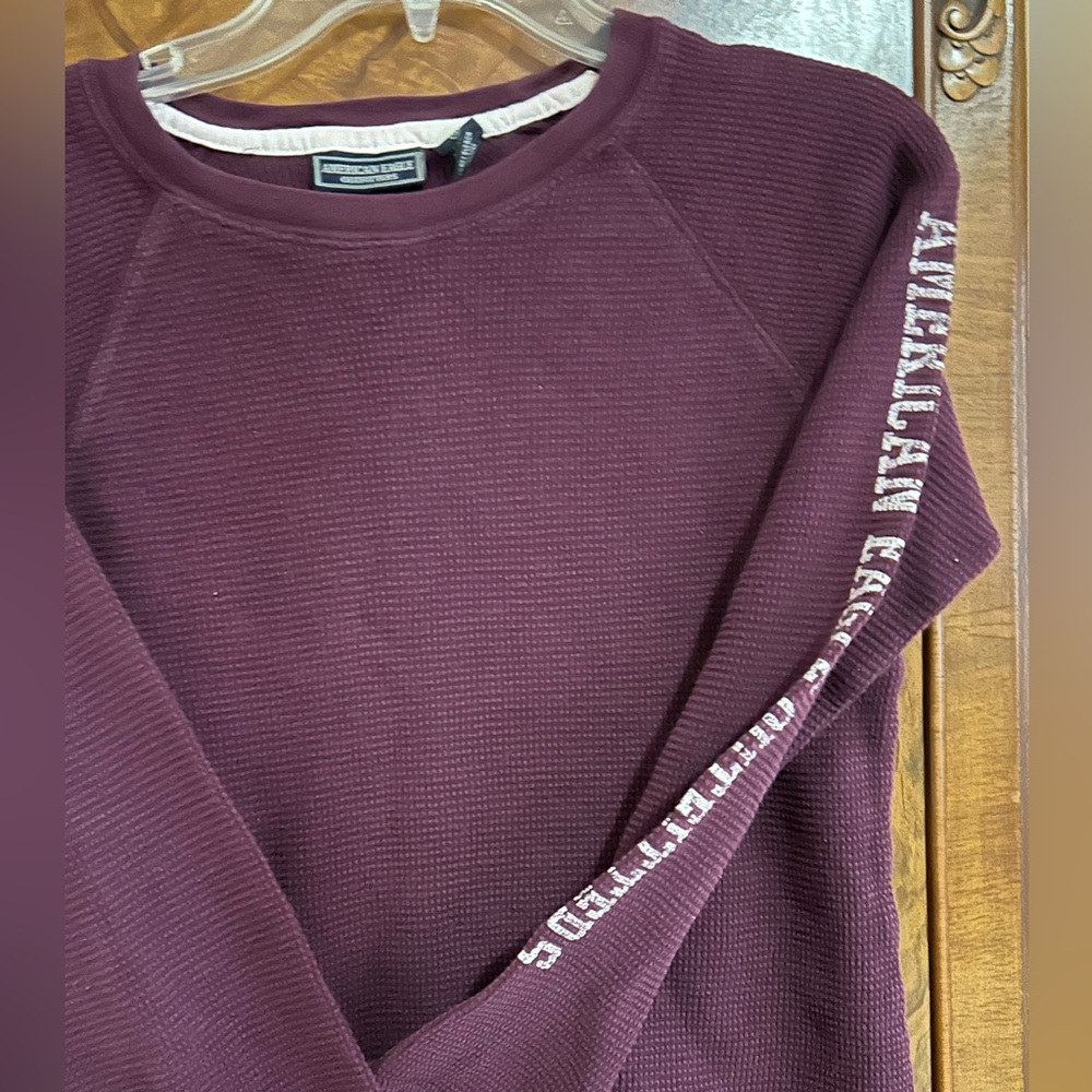 Vintage 90s American Eagle logo long sleeve shirt